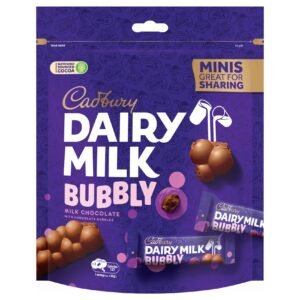 Cadbury Dairy Milk Bubbly Mini Milk Chocolate Sharing Pack, 156g – Wholesale & Export UAE