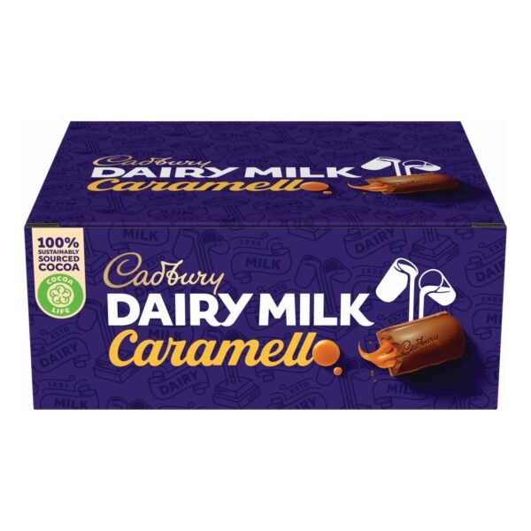 Cadbury Dairy Milk Caramel Chocolate, 40g Pack of 12 – Wholesale & Export UAE