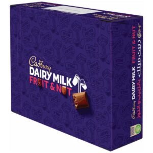 Cadbury Dairy Milk Fruit and Nut Milk Chocolate Bar, 32g, Pack of 12 – Wholesale & Export UAE