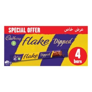 Cadbury Flake Dipped Chocolate Bar, 28g Pack of 4 – Wholesale & Export UAE
