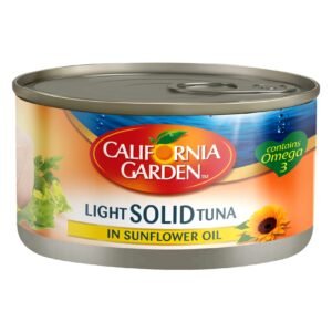 California Garden Light Solid Tuna in Sunflower Oil, 185g – Wholesale & Export UAE