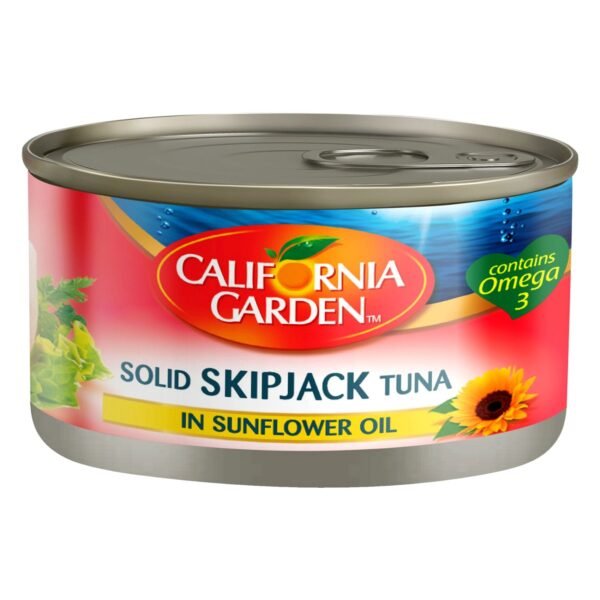 California Garden Solid Skipjack Tuna In Sunflower Oil, 170g – Wholesale & Export UAE