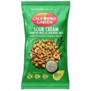 California Garden Sour Cream Crunchy Nuts and Crackers Mix, 30g – Wholesale & Export UAE