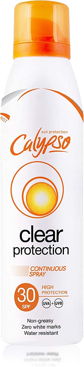 Calypso Clear Protection Continuous Spray SPF30 175ml – Wholesale & Export UAE