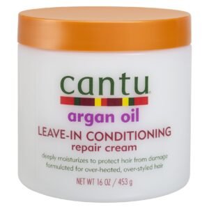 Cantu-Argan-Oil-Leave-In-Conditioning-Repair-Cream-453g Cantu Argan Oil Leave-In Conditioning Repair Cream, 453g – Wholesale & Export UAE