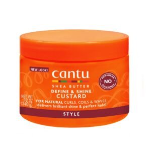 Cantu Shea Butter Define And Shine Custard Clear 340g – Wholesale & Export UAE