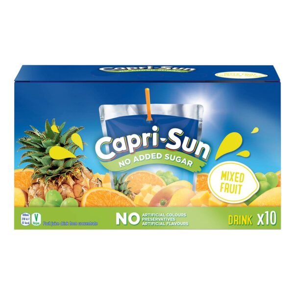 Capri-Sun No Added Sugar Mixed Fruit Juice 200ml Pack of 10 – Wholesale & Export UAE