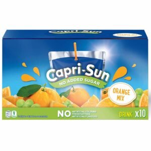 Capri-Sun Orange Mix No Added Sugar Juice Drink, 200ml, Pack of 10 – Wholesale & Export UAE