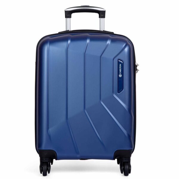 Carlton-Padington-4-Wheel-Hard-Casing-Cabin-Trolley-55cm-Blue-2 Carlton Padington 4 Wheel Hard Casing Cabin Trolley 55cm Blue – Wholesale & Export UAE