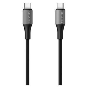 Cellairis Gem USB-C to USB-C Data Sync Charging Cable, Black, 1.2m, 60 W – Wholesale & Export UAE