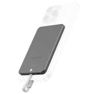 Cellairis Slim Magnetic Power Bank, 5000mAh with Builtin Cable – Wholesale & Export UAE