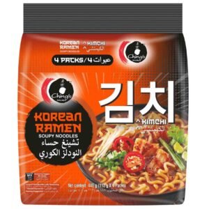 Ching’s Secret Korean Ramen Kimchi Soupy Noodles, 112g, Pack of 4 – Wholesale & Export UAE