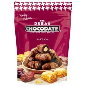 Chocodate Baklava Chocolate Coated Dates with Baklava Filling, 230g – Wholesale & Export UAE