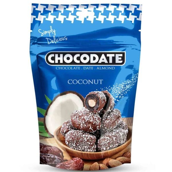 Chocodate Coconut Pouch, 100g – Wholesale & Export UAE