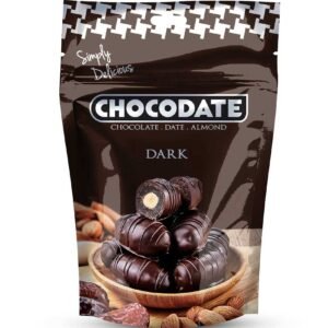Chocodate Dark Date Almond Chocolate 100g – Wholesale & Export UAE