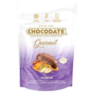 Chocodate Gourmet Chocolate Date with Assorted Nuts 150g – Wholesale & Export UAE