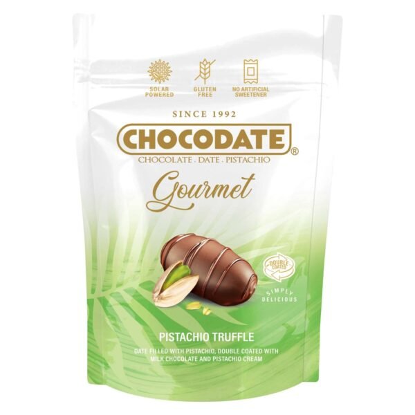 Chocodate Gourmet Chocolate Date with Pistachio Truffle 150g – Wholesale & Export UAE