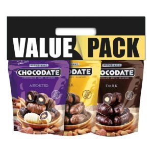 Chocodate With Chocolate Date And Almond 90g Pack of 3 – Wholesale & Export UAE