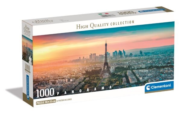 Clementoni Panoramic Puzzle 1000 Pieces + Poster: Paris – Wholesale & Export UAE