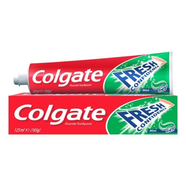 Colgate Fresh Confidence Mint Gel Toothpaste Green, 125ml – Wholesale & Export UAE