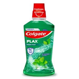 Colgate Plax Fresh Mint Green 0% Alcohol Mouthwash 500ml – Wholesale & Export UAE