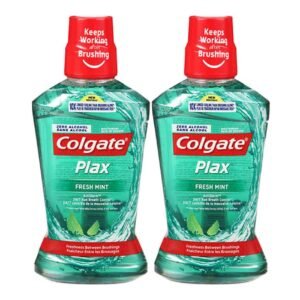 Colgate Plax Fresh Mint Mouthwash, 500ml, Pack of 2 – Wholesale & Export UAE