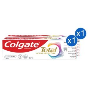 Colgate Total Active Protection Clean Mint Toothpaste 125ml, Pack of 2 – Wholesale & Export UAE