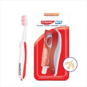 Colgate Travel Kit With Optic White Toothpaste 20ml + Foldable Soft Toothbrush 1 PCS – Wholesale & Export UAE