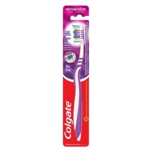 Colgate Zigzag Flexible Medium Toothbrush With Tongue Cleaner 1 Pcs – Wholesale & Export UAE