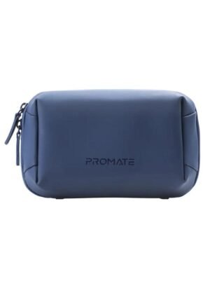 Compact Tech Essential Organizer Pouch Bag with Multiple Compartments - blue – Wholesale & Export UAE