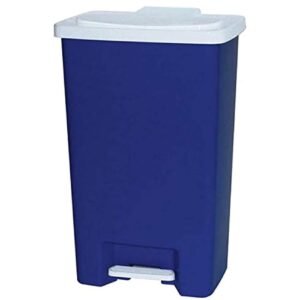 Cosmoplast Flip-Top Waste Bin 80L Blue – Wholesale & Export UAE