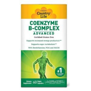 Country Life Coenzyme B-Complex Advanced Capsules 60's – Wholesale & Export UAE