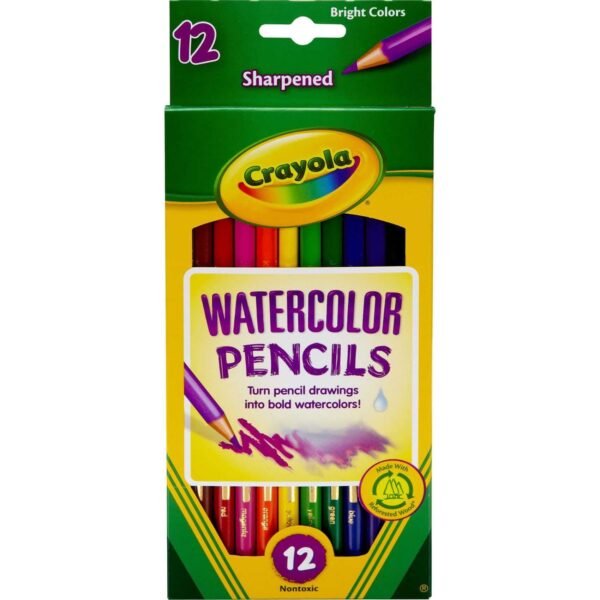 Crayola 12 Watercolor Pencils – Wholesale & Export UAE
