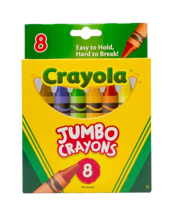 Crayola-8-Count-Jumbo-Crayons-1 Crayola 8 Count Jumbo Crayons – Wholesale & Export UAE