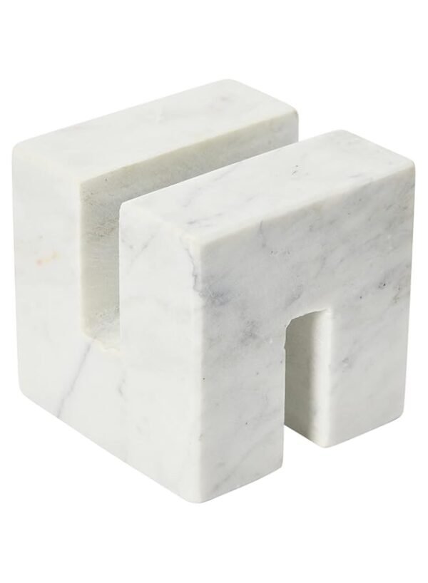 Creative Co-Op Contemporary Marble Cookbook Stand Décor, White – Wholesale & Export UAE