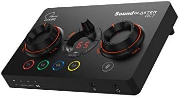 Creative Sound Blaster GC7 Game Streaming DAC Amp ft Programmable Buttons, Super X-Fi, 7. 1 Virtual Surround, Battle Mode, Scout Mode, GameV – Wholesale & Export UAE