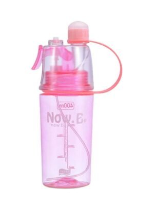 Creative Spray Drinking Water Bottle Pink/Red 21 x 6.3 x 6.3cm – Wholesale & Export UAE