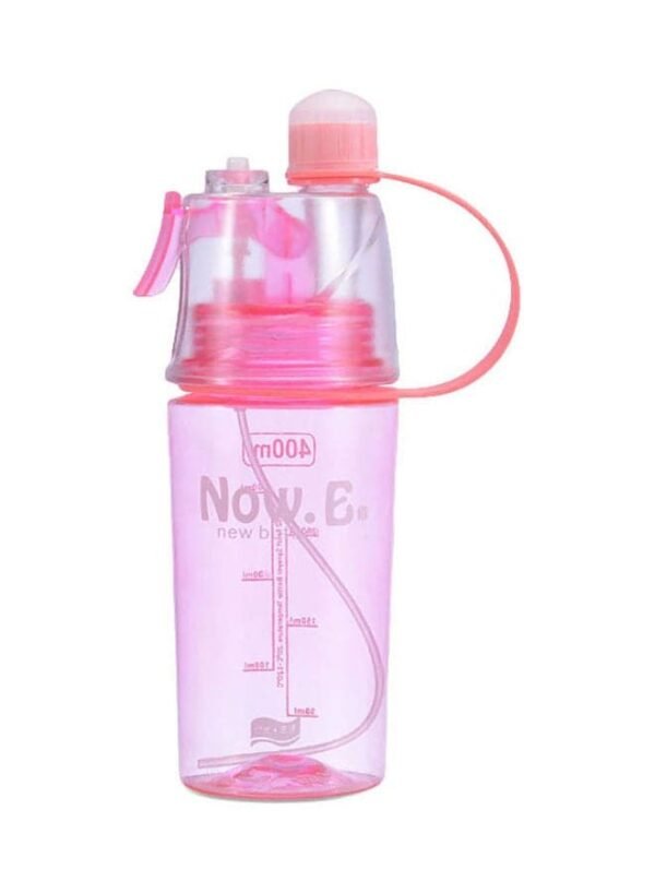 Creative-Spray-Drinking-Water-Bottle-PinkRed-21-x-6.3-x-6.3cm Creative Spray Drinking Water Bottle Pink/Red 21 x 6.3 x 6.3cm – Wholesale & Export UAE