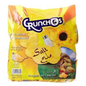 Crunchos Salt Flavoured Potato Chips, 13g Pack of 25 – Wholesale & Export UAE