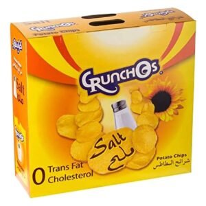 Crunchos Salted Natural Potato Chips, 25g Pack of 14 – Wholesale & Export UAE