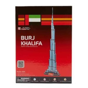 Cubicfun Burj Khalifa Jigsaw Puzzle Set 95 PCS Multicolour – Wholesale & Export UAE