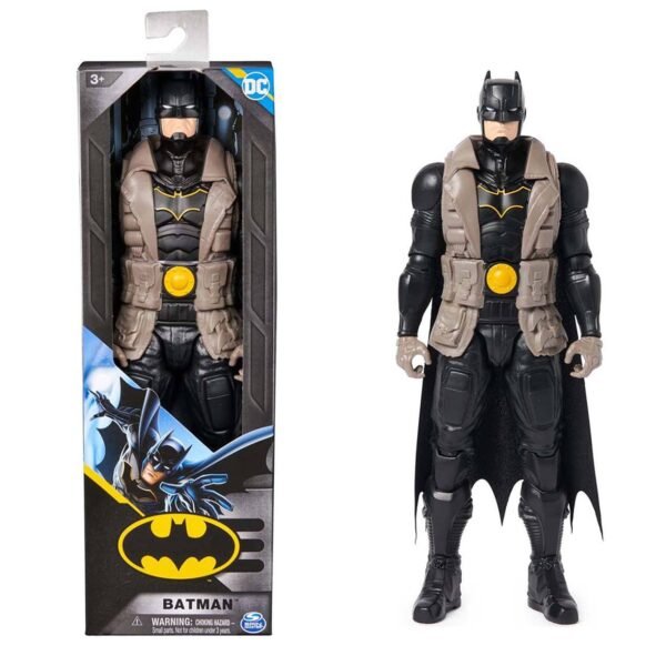 DC Comics Batman 12-Inch Action Figure, Black and Tactical Beige with Armored Design and Articulated Build – Wholesale & Export UAE