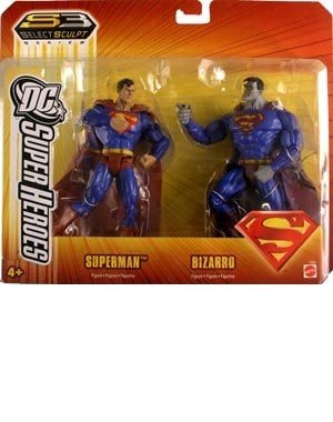 DC super heroes SUPERMAN vs BIZARRO 2 pack target exclusive – Wholesale & Export UAE