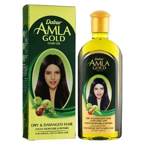 Dabur Amla Gold Hair Oil Green 200ml – Wholesale & Export UAE