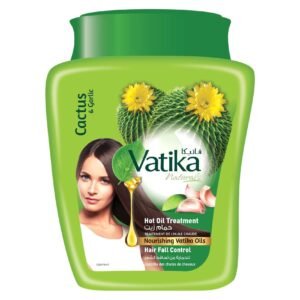 Dabur Vatika Naturals Hair Fall Control Hot Oil Treatment Green 1kg – Wholesale & Export UAE