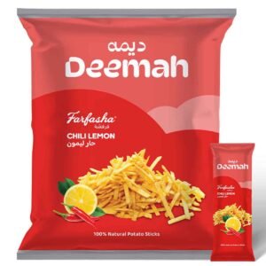 Deemah Farfasha Chilli Lemon Potato Sticks, 13g, Pack of 24 – Wholesale & Export UAE