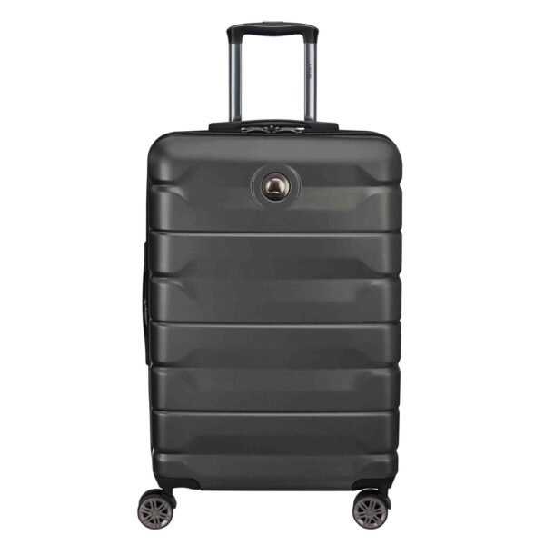 Delsey Air Armour 4 Double Wheel Hard Casing Cabin Trolley 55cm Black – Wholesale & Export UAE