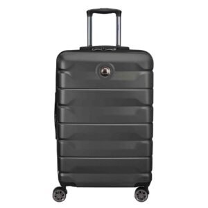 Delsey Air Armour 4 Double Wheel Hard Casing Check-In Trolley 68cm Black – Wholesale & Export UAE