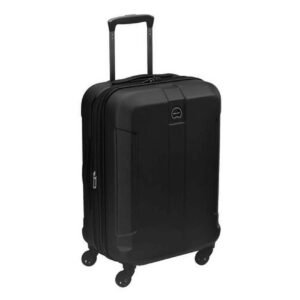 Delsey Depart Hard Plus 4 Wheel Hard Casing Cabin Trolley 61cm Black – Wholesale & Export UAE