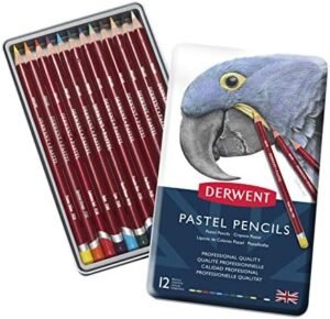 Derwent Pastel Pencil Tin Set, 12-Colors – Wholesale & Export UAE